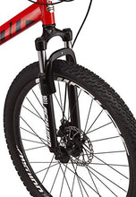 Load image into Gallery viewer, Schwinn High Timber ALX Youth/Adult Mountain Bike, Aluminum Frame and Disc Brakes, 26-Inch Wheels, 21-Speed, Red
