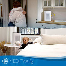 Load image into Gallery viewer, Medify MA-25 W1 Medical Grade Filtration H13 True HEPA for 500 Sq. Ft. Air Purifier | Dual Air Intake | Two &#39;3-in-1&#39; Filters | 99.9% removal in a Modern Design - White
