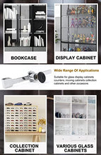 Load image into Gallery viewer, Sliding Glass Door Ratchet Lock Showcase Lock Glass Display Case Lock 8 Pack Keyed Alike

