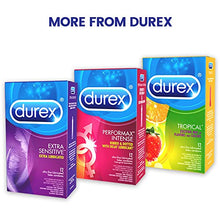 Load image into Gallery viewer, Condoms, Ultra Thin Lubricated Natural Latex, Durex Invisible Condoms, 8 Count - Ultra Sensitive, Lubricated, Transparent
