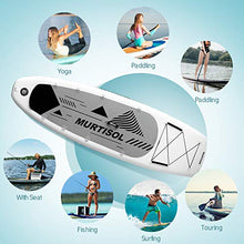 Load image into Gallery viewer, MURTISOL Inflatable Paddle Board Stand Up Paddle Board Memphis Black
