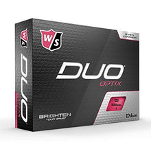 Load image into Gallery viewer, WILSON Staff Duo Optix Golf Ball, Pink, None
