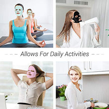 Load image into Gallery viewer, 5 Pieces Reusable Silicone Facial Mask Facial Mask Cover Silicone Skin Mask Reusable Moisturizing Face Silicone Face Wrap for Sheet Prevent Evaporation Masks Face Care Tool (Vivid Colors)
