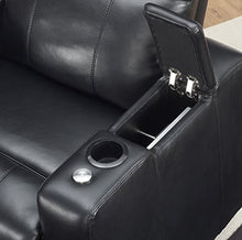 Load image into Gallery viewer, Pulaski Larson Theatre Recliner, 38.0" L X 39.5" W X 43.0" H, Black

