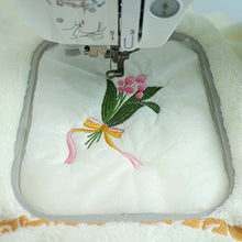 Load image into Gallery viewer, New brothread Wash Away - Water Soluble Machine Embroidery Stabilizer Backing &amp; Topping 10&quot; x 25 Yd roll - Light Weight - Cut into Variable Sizes for Machine Embroidery and Hand Sewing
