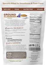 Load image into Gallery viewer, Viva Naturals The Finest Organic Raw Chia Seeds, 1 Pound &amp; Organic Ground Flax Seed, 15 oz - Specially Cold-milled Using Proprietary Technology for Optimal Smoothness and Freshness
