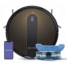 Load image into Gallery viewer, Coredy R750 Robot Vacuum Cleaner, Compatible with Alexa, Mopping System, Boost Intellect, Virtual Boundary Supported, 2200Pa Suction, Super-Thin, Upgraded Robotic Vacuums, Cleans Hard Floor to Carpet
