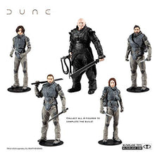 Load image into Gallery viewer, McFarlane Toys Dune Duncan Idaho 7-inch Action Figure with Build-A Glossu ‘Beast’ Rabban Figure Parts, Multicolor
