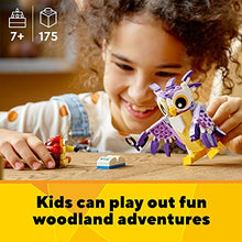 Load image into Gallery viewer, LEGO Creator 3in1 Fantasy Forest Creatures 31125 Building Kit Featuring an Owl, Rabbit and Squirrel; Animal Toys for Kids Aged 7+ Who Love Creative Fun and Animal Models (175 Pieces)
