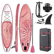 Load image into Gallery viewer, FBSPORT 10'6'' Premium Inflatable Stand Up Paddle Board, Yoga Board with Durable SUP Accessories &amp; Carry Bag | Wide Stance, Surf Control, Non-Slip Deck, Leash, Paddle and Pump for Youth &amp; Adult
