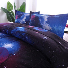 Load image into Gallery viewer, A Nice Night Galaxy Bedding Sets Outer Space Comforter 3D Printed Space Quilt Set Full Size
