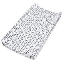 Load image into Gallery viewer, HonestBaby Organic Cotton Changing Pad Cover, Compass, One Size
