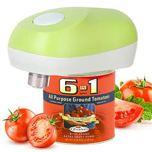 Load image into Gallery viewer, Electric Can Opener - Vcwtty One Touch Switch Smooth Edge Automatic Electric Can Opener for Any Size, Kitchen Gifts for Arthritis and Seniors (Mini Lemon)
