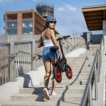 Load image into Gallery viewer, Jetson Bolt Folding Electric Bike, Black - with LCD Display, Lightweight &amp; Portable with Carrying Handle, Travel Up to 15 Miles, Max Speed Up to 15.5 MPH
