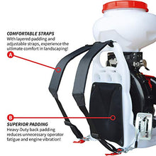 Load image into Gallery viewer, TOMAHAWK Motorized Fertilizer Spreader Broadcast 4 Gallon Seed Lawn Ice Melt Salt
