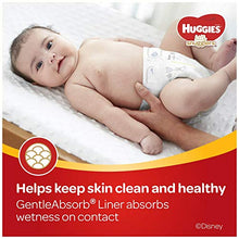 Load image into Gallery viewer, Huggies Newborn Gift Box - Little Snugglers Diapers (Size Newborn 24 Ct &amp; Size 1 32 Ct), Natural Care Unscented Baby Wipes (96 Ct Total), and Johnson's Shampoo &amp; Baby Lotion (Packaging May Vary)
