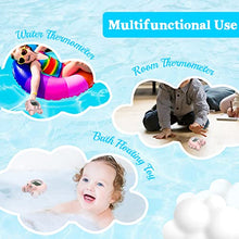 Load image into Gallery viewer, Baby Bath Bathtub Thermometer for Infant - Safety Bath Tub Water Temperature Digital Thermometer - Floating Bathing Toy Gift for Kids Newborn Mother with Flashing Temperature Warning
