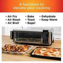 Load image into Gallery viewer, Ninja Foodi Digital Fry, Convection Oven, Toaster, Air Fryer, Flip-Away for Storage, with XL Capacity, and a Stainless Steel Finish
