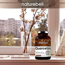 Load image into Gallery viewer, NatureBell Quercetin 1000mg Per Serving, 240 Capsules (4 Months Supply), Super Immune Vitamins and Quercetin Vitamins, Supports Cardiovascular Health, Immune System and Bioflavonoids
