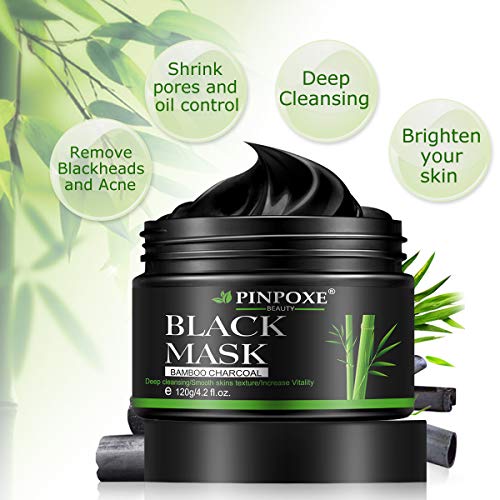 Load image into Gallery viewer, Blackhead Mask, Charcoal Face Mask, Peel off Mask, Black Mask, Blackhead Removal Mask, Charcoal Face Mask, Deep Cleaning Face Nose Activated Exfoliator Mask