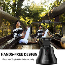 Load image into Gallery viewer, Portable All-in-one Smart Selfie Stick, 360° Rotates Auto Face &amp; Object Tracking Vlog Shooting Smartphone Mount Holder
