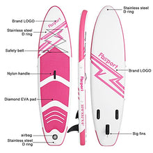 Load image into Gallery viewer, FBSPORT 10&#39;6&quot; Premium Inflatable Stand Up Paddle Board, Yoga Board with Durable SUP Accessories &amp; Carry Bag.Wide Stance, Surf Control, Non-Slip Deck, Leash, Paddle and Pump for Youth &amp; Adult
