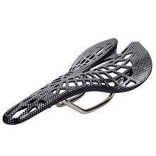 Load image into Gallery viewer, Toxz Carbon Fiber Hollow Saddle Seat for Mountain Racing Bike Cycling Bicycle,Lightweight,High Strength,High Flexibility,Ventilation Diversion Hole,Stoving Varnish Technology
