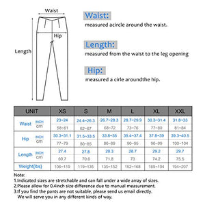 IUGA High Waisted Yoga Pants for Women with Pockets Capri Leggings for Women Workout Leggings for Women Yoga Capris (Maroon, M)