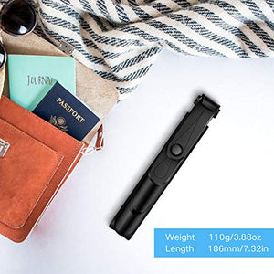 Selfie Stick Bluetooth, Doosl Selfie Stick Tripod - Extendable Tripod Stick with Remote - Facetime Phone Stand, Wireless Selfie Stick Tripod, Portable Tripod for Phone