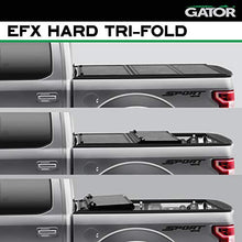 Load image into Gallery viewer, Gator EFX Hard Tri-Fold Truck Bed Tonneau Cover | GC24019 | fits 2015-2020 Ford F-150 5' 5" Bed | MADE IN THE USA
