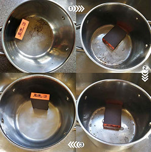 Sanding Sponge, 60 80 120 220 Coarse Medium Fine Grit Sanding Blocks, Sander Sponges for Drywall Metal, Sandpaper Sponge Sanding Block for Wood 4 Pcs by S&F STEAD & FAST