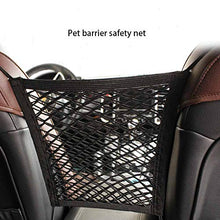 Load image into Gallery viewer, KNDJSPR Pet Barrier Safety Net, Car Dog Guard, Double-Layer Four-Sided Elasticity Net Storage Bag Fence Barrier, Ensure Safe Driving, for Children Pets
