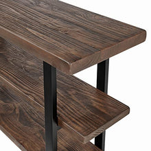 Load image into Gallery viewer, Alaterre Furniture Sonoma 48 inch L Reclaimed Wood Media/Console Table with 2 Shelves, Natural
