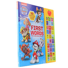 Load image into Gallery viewer, PAW Patrol Chase, Skye, Marshall, and More! First Words 30-Button Sound Book Great for Early Learning PI Kids
