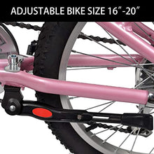Load image into Gallery viewer, Cyfie Bike Kickstand for 16 18 20 Inch Kids Bicycle Adjustable Center Mount Bicycle Kickstands Bike Stand for 16-20inch Mountain Bike/Road Bicycle/Adult Bike/Sports Bike
