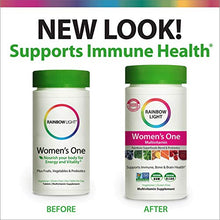Load image into Gallery viewer, Rainbow Light Women’s One Multivitamin for Women with Vitamin C, Vitamin D, &amp; Zinc for Immune Support, Clinically Proven Absorption of 7 Key Nutrients, Non-GMO, Vegetarian &amp; Gluten Free, 150 Tablets
