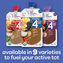 Load image into Gallery viewer, Plum Organics Tots Plum Organic Toddler Food, Sweet Potato, Carrot, Blueberry, Apple, Greek Yogurt, Millet &amp; Oat, 4 oz, 4 ct
