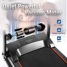 Load image into Gallery viewer, Merax Folding Electric Treadmill Motorized Running Machine Easy Assembly Electric Treadmills for Home, Motorized Fitness Compact Running Equipment with LCD for Home (Black)
