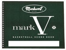 Load image into Gallery viewer, Markwort Mark V Basketball Scorebook 30 Games
