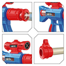 Load image into Gallery viewer, LURLIN Shooting Game Toy for Age 6, 7, 8,9,10+ Years Old Kids, Boys - 2pk Foam Ball Popper Air Guns &amp; Shooting Target &amp; 24 Foam Balls - Ideal Gift - Compatible with Nerf Toy Guns…
