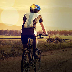 GASACIODS Bike Helmet, CPSC Certified Adjustable Lightweight Bicycle Helmets Specialized Cycling Helmet for Adult Men&Women Road and Mountain Bike with Detachable Visor&Rear LED Light