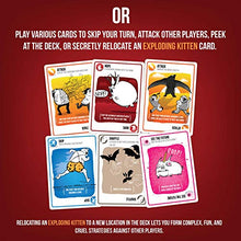 Load image into Gallery viewer, Exploding Kittens Card Game - Family-Friendly Party Games - Card Games for Adults, Teens &amp; Kids
