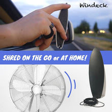 Load image into Gallery viewer, Windeck Finger Surfboard - Rad Fingerboard Toy - Surf The Wind - Mini Board for Kids and Surfers Looking to Hone Their Surfer Skills (Blue Bomber)
