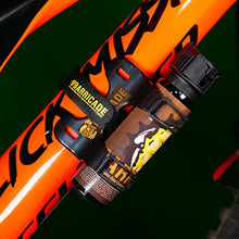 Load image into Gallery viewer, Barricade Pepper Spray for Cyclists - Bicycle Mount - Attaches to Water Bottle Cage &amp; Multiple Other Bike Mounted Locations - 4 Ounce Can of Police Grade Strength
