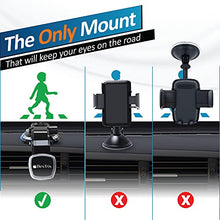 Load image into Gallery viewer, BESTRIX Phone Holder for Car, Magnetic Car Phone Mount | Dashboard Cell Phone Car Phone Holder Compatible with iPhone 12 11 Pro,Xr,Xs,XS MAX,XR,X, Galaxy S20 Note 20 Ultra &amp; All Smartphones
