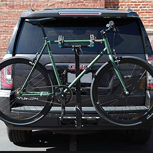 Load image into Gallery viewer, LITE-WAY 2-Bike Bicycle Hitch Mount Carrier Rack - Heavy Duty Bicycle Carrier Fit Most Sedans, Hatchbacks, Minivans, SUV (2 Inch Receiver)