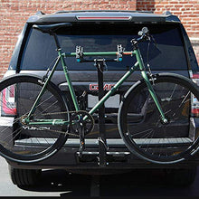 Load image into Gallery viewer, LITE-WAY 2-Bike Bicycle Hitch Mount Carrier Rack - Heavy Duty Bicycle Carrier Fit Most Sedans, Hatchbacks, Minivans, SUV (2 Inch Receiver)
