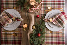 Load image into Gallery viewer, DII Cabin Tablecloth Collection, Give Thanks, 60x104 Tablecloth, Plaid
