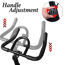 Load image into Gallery viewer, Luonita Indoor Cycling Bike Stationary , Pro Indoor Cycling Bike,Micro-Adjustable Resistance with Dual Felt Brake Pads Shipping from CA.，NJ.
