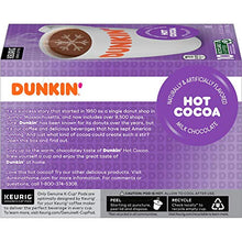 Load image into Gallery viewer, Dunkin' Milk Chocolate Hot Cocoa, 10 Keurig K-Cup Pods
